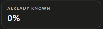 start known
