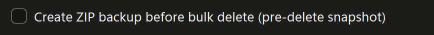 del zip