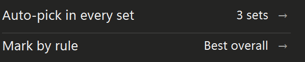 keep autopick